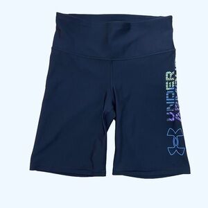Under Armour Black Bike Shorts Compression Activewear Woman’s Small